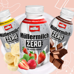 müller Müllermilch Zero Mliečny nápoj chlad. 400 g