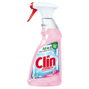 Clin čistič na okná peony 500 ml