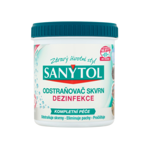 SANYTOL Dezinfekčný odstraňovač škvŕn 450 g